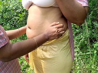 College Student with Uniform Lesbian Outdoor