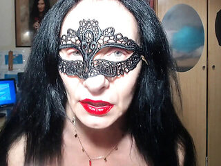 Close Up Blowjob Camera POV - Italian MILF Brunette Dirty Talk