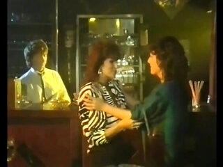 Brunette MILF Teresa Orlowski Takes Two Cocks - Vintage Threesome Fun & Cumshot