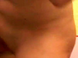 Teen Kati's first BBC while her boyfriend is watching