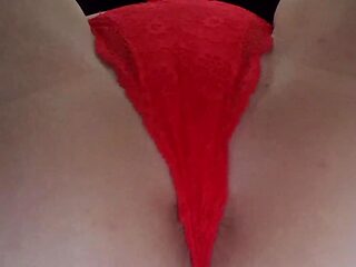 Hot redhead amateur teen girl riding and jerking boyfriend