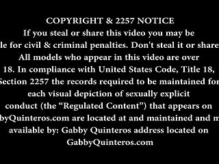 Watch bouncy Gabby Quinteros's movie