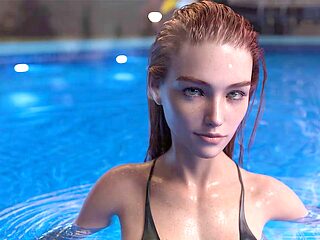 First night of 3D animated cartoon anime action