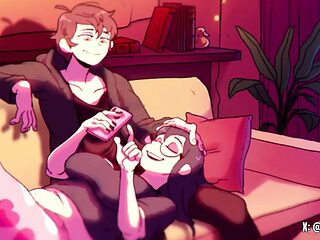 Animated threesome Creampie Fantasy – Hardcore Cartoon Scene