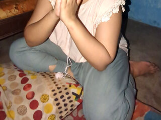 New Indian bhaabi fucked and pussy play by her brother inlaw