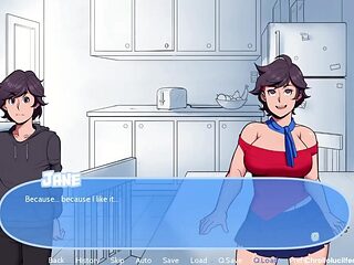 Snowy mom enjoys French porn
