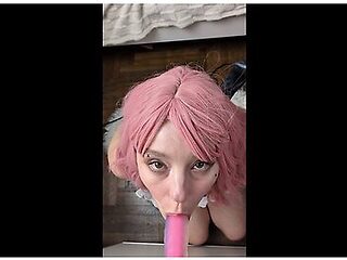 The Best After-work Service: Bunny Maid Blowjob