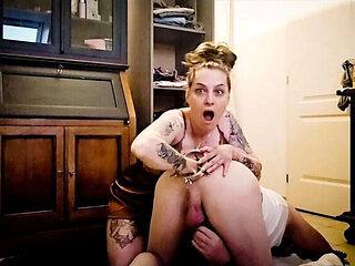 French Femdom Anal Fisting with Speculum - Extreme Gaping & Prostate Massage