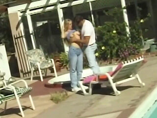 The Area by the Outdoor Pool Is Once Again Seeing an Uptick in Hairy Blondes