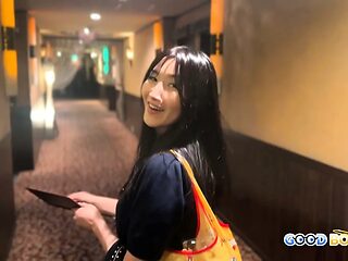 Hot petite Japanese student convince her hot English teacher to do the lesson with her naked.