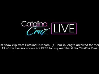 Watch slutty Catalina Cruz and Luna Star's clip