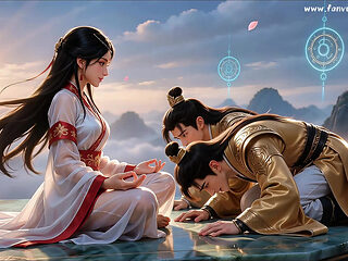 schoolmate actually wanted to  in threesome. For the the younger ones, I agree to it. Ancient fairies. ep.1 AI-generated,