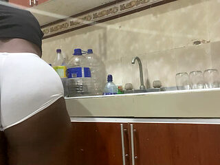 I like to record myself while I fix the kitchen