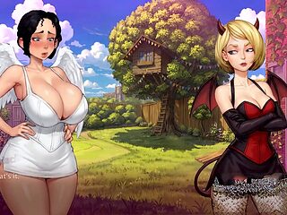 Huge ass, cartoon porn games, game play