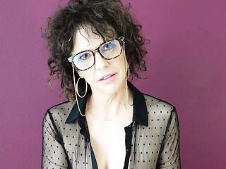 YourFavoriteMommy Part 2 MILF Teacher With Glasses Tits Story Solo HD