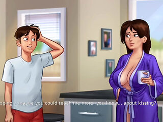 Debbie Finally Kissed Anon - Summer Time Saga Gameplay
