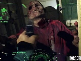 Zombie Horror Porn: Anal Sex & Creampie Gangbang