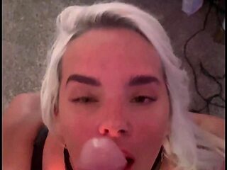 Busty Blond Punished For Her Big Boobs