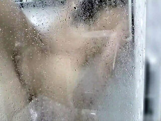 Mature Latina MILF Seduces Teen Boy For Rough Shower Sex