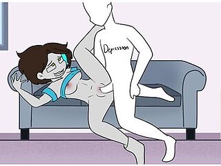 Depressi0n Fucks Me Hard And Mercilessly On The Sofa Oc - Animatic - Car Toon