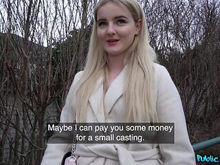 Martin Gun’s Californian Blonde Passion in Public