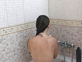 Shower Masturbation to Squirting After Run