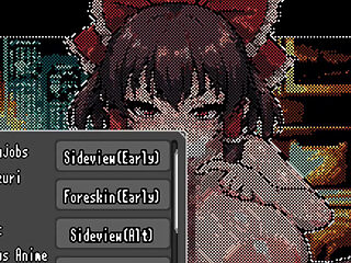 Hentai Game - Touhou Reimu Pixel Hentai Sex Animation