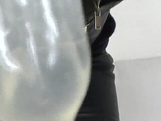 Bound to the Fuck Machine in a Cock Cage, Swallowing a Stranger's Cum, Lady Victoria Valente