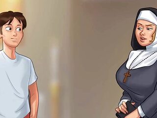 Sultry mom and sexy neighbor in steamy anime affair