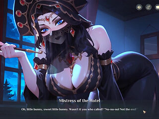 Hotel Tales SPOOKY HENTAI Game Ep.4 the MISTRESS of this HORROR place wants us !