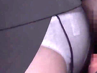 Black Pantyhose Boss - Her Teasing Panty Flash Turns Into Stress-relief Sex - Cut4