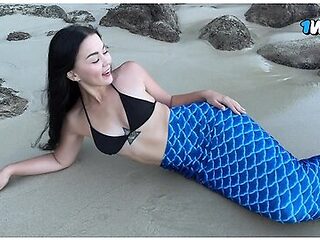 Alexa Mills In Sex With Real Mermaid Cum On Tail Perfect Pussy