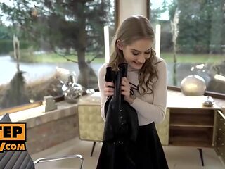 Conquering Tiffany Tatum - latex clip - Step POV