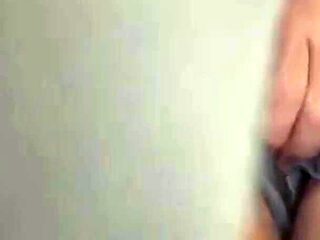 Busty Sash Strap Outfit, Tit Squeeze and Panty Slide Tease. Fingering Makes Her Scream, Special Edition!