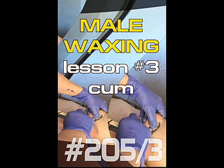 (3) Male Waxing. the Final Cum