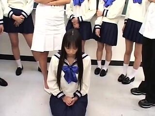 Schoolgirl Bullying Diary - Riku Shina