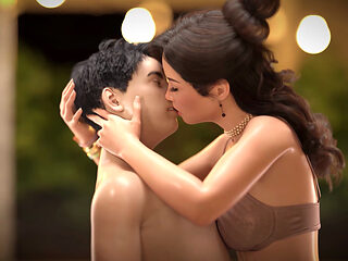 Big Ass Stepsister Wants To Have Sex With Stepbro - 3D Hentai Game - Mist Of Her Body