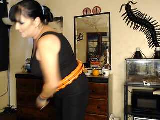 Hula Hoop Weighted Fitness Routine