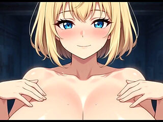 Funny Jokes and Boobs in Car Garage, Ai Animation