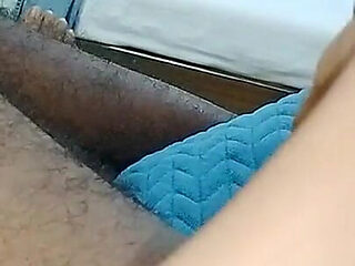 Oil Massage and Handjob by Friends Girlfriend