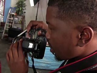 Watch dazzling Eric John and Kat Dior's sex