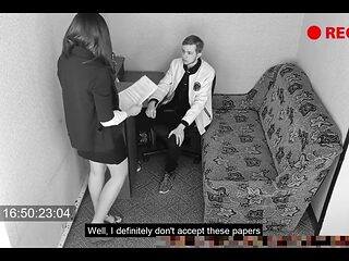 Boss Fucks Married Secretary - Cam Recorded Everything!