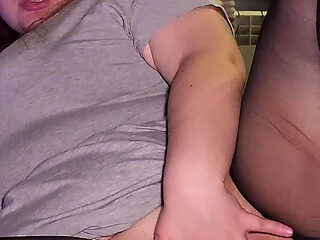 A Lot of Cum in the Mouth of a Red-haired Chubby Student and a Deep Throat with Saliva