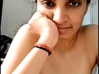 First time indian housewife nude strip show on webcam