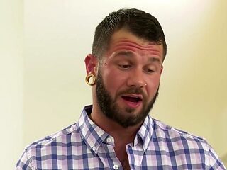 Bisexual fucking with Keira Croft and two hot dudes