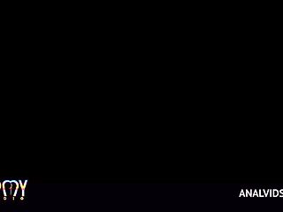 Naughty secretary Natasha Fiore gets anal fisted by Lykos Lobo