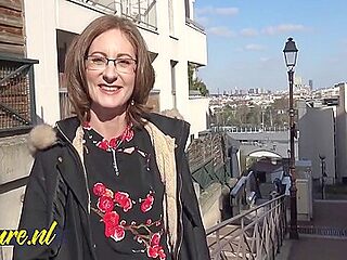 French School Teacher Beatrice Secretly Likes Taking A Large Shlong Up Her Booty