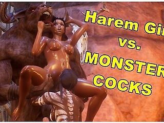 Harem Girls Fucked By Monster Cock Minotaurs . . . From Tribute To The Fertility King - S2 Ep3