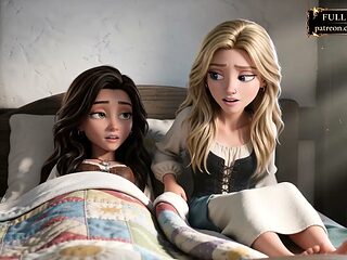 Five More Minutes – Cottage Morning 3D Animated Lesbian Scene