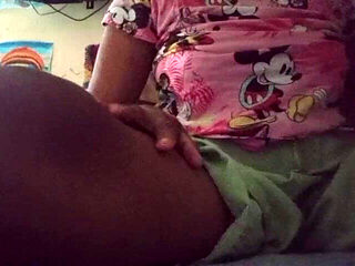 Indian Anne Musterbation in Night in Her Bed Love Lust Wet Pussy and Big Natural Boobs